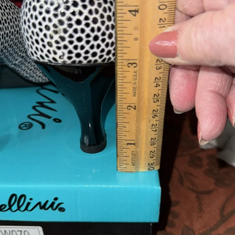 Bellini Black and White Women's Shoes Never Worn - Picture 11 of 12